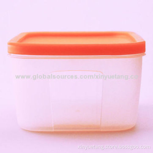 Plastic Food Container with PP Material, Sized 24*18*5.5cm